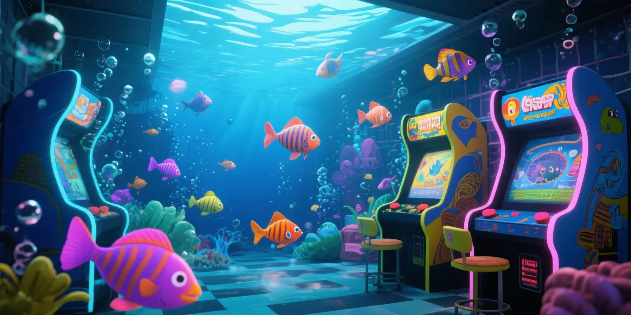 捕鱼大亨 游戏氛围示意图